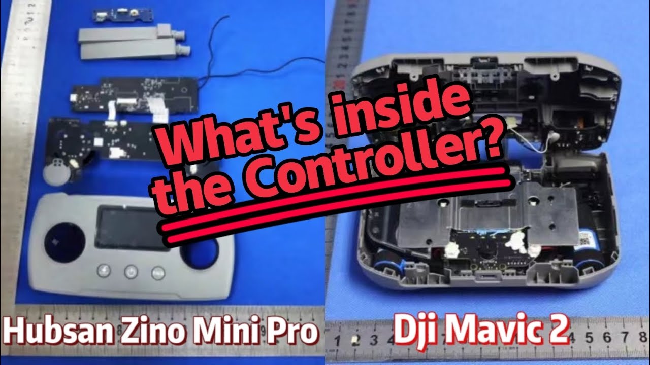 What’s inside the Controller of Hubsan Zino Mini Pro and Dji Mini 2? FCC database search