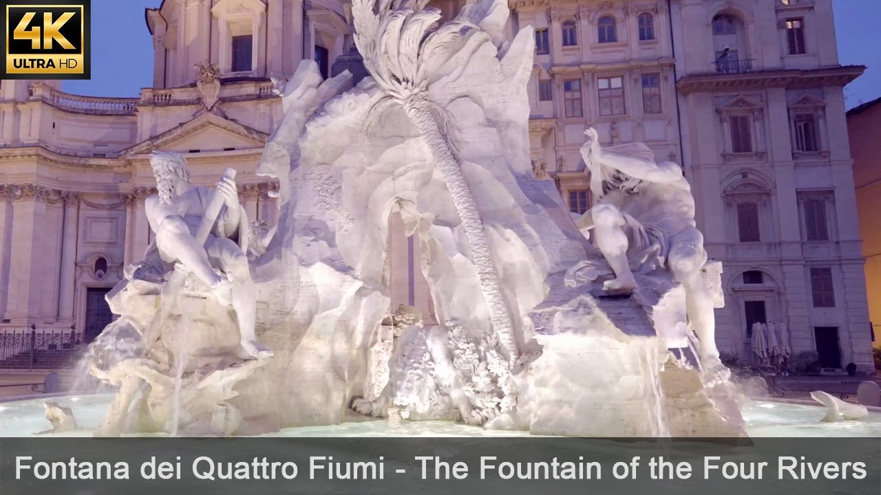 La Fontana dei Quattro Fiumi - The Fountain of the Four Rivers