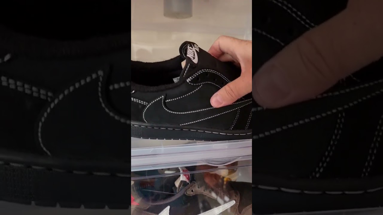 Jordan 1 Travis Scott Black Phantom #airjordan #jordan1 #travisscott #sneakers