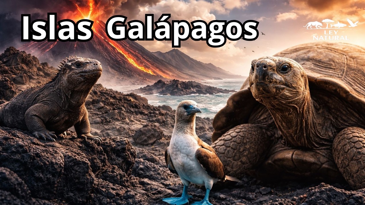 GALÁPAGOS: Islas de Fuego y Criaturas que No Deberían Existir.