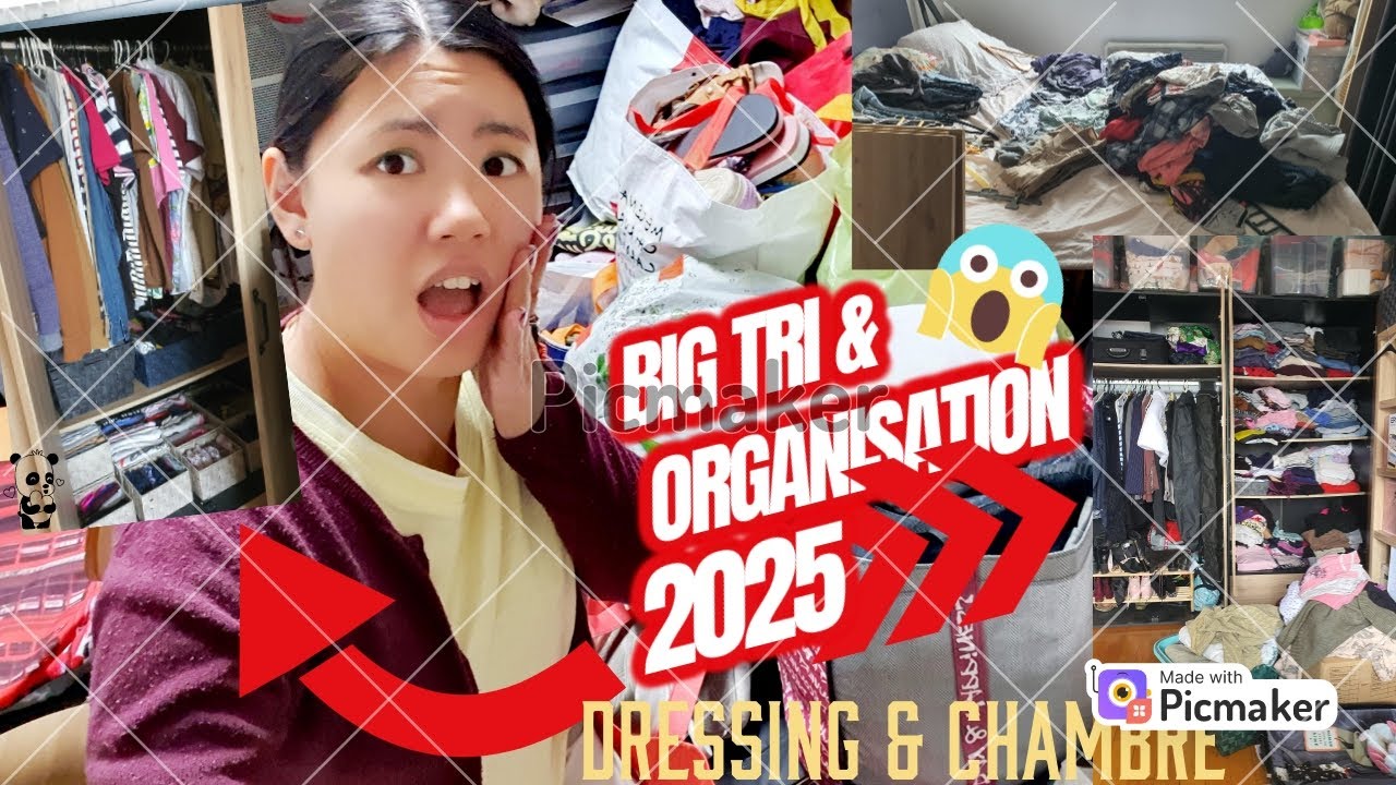 RESET : BIG TRI, RÉORGANISATION & RANGEMENT EXTRÊME dressing, chambre parentale ! 💖