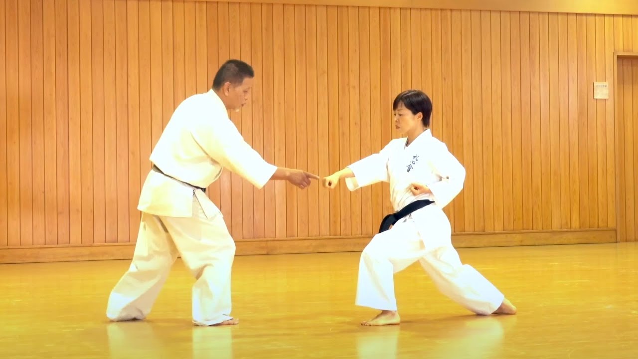 Kyokushin Karate #006 with moving “Punch /Uke/Shuto/Kick”  Instruction  by Shihan Sakamoto