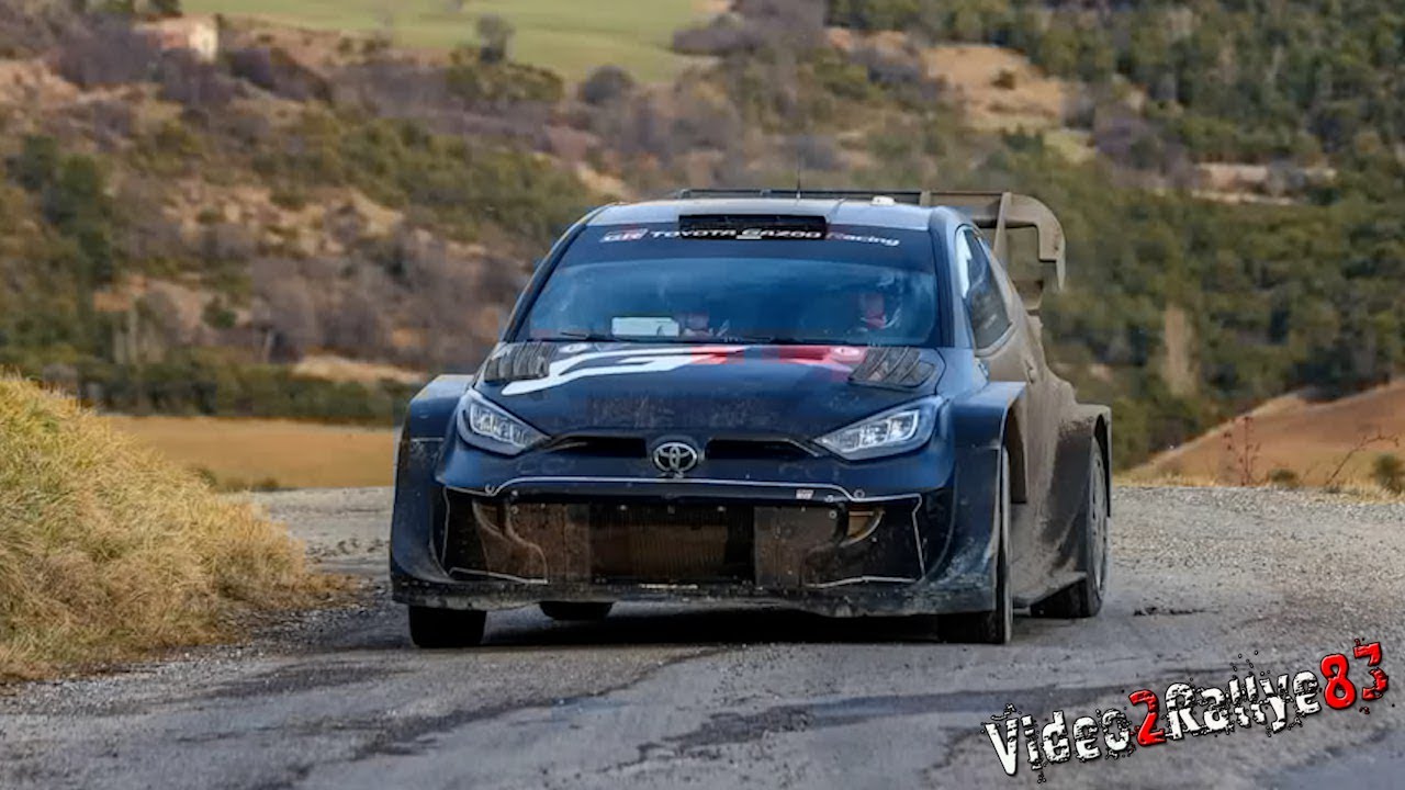 Test Rallye Monte Carlo 2025 ⎜ Sébastien Ogier ⎜ Toyota Yaris Rally1 By PapaJulien