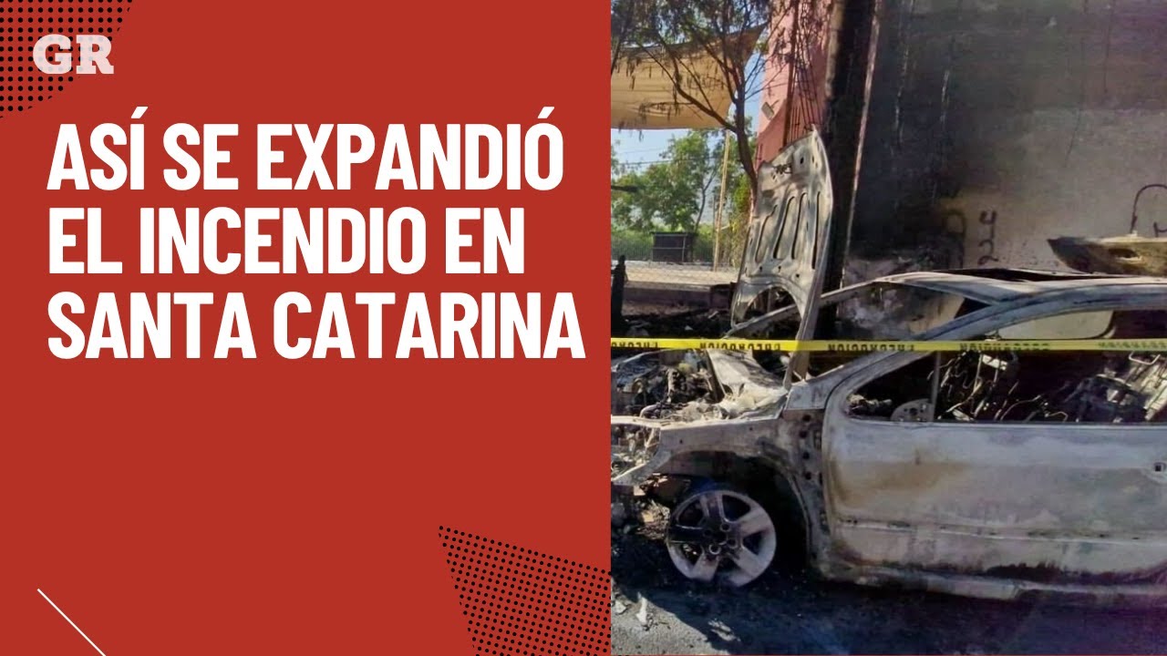 Así se expandió el incendio en Santa Catarina | Monterrey