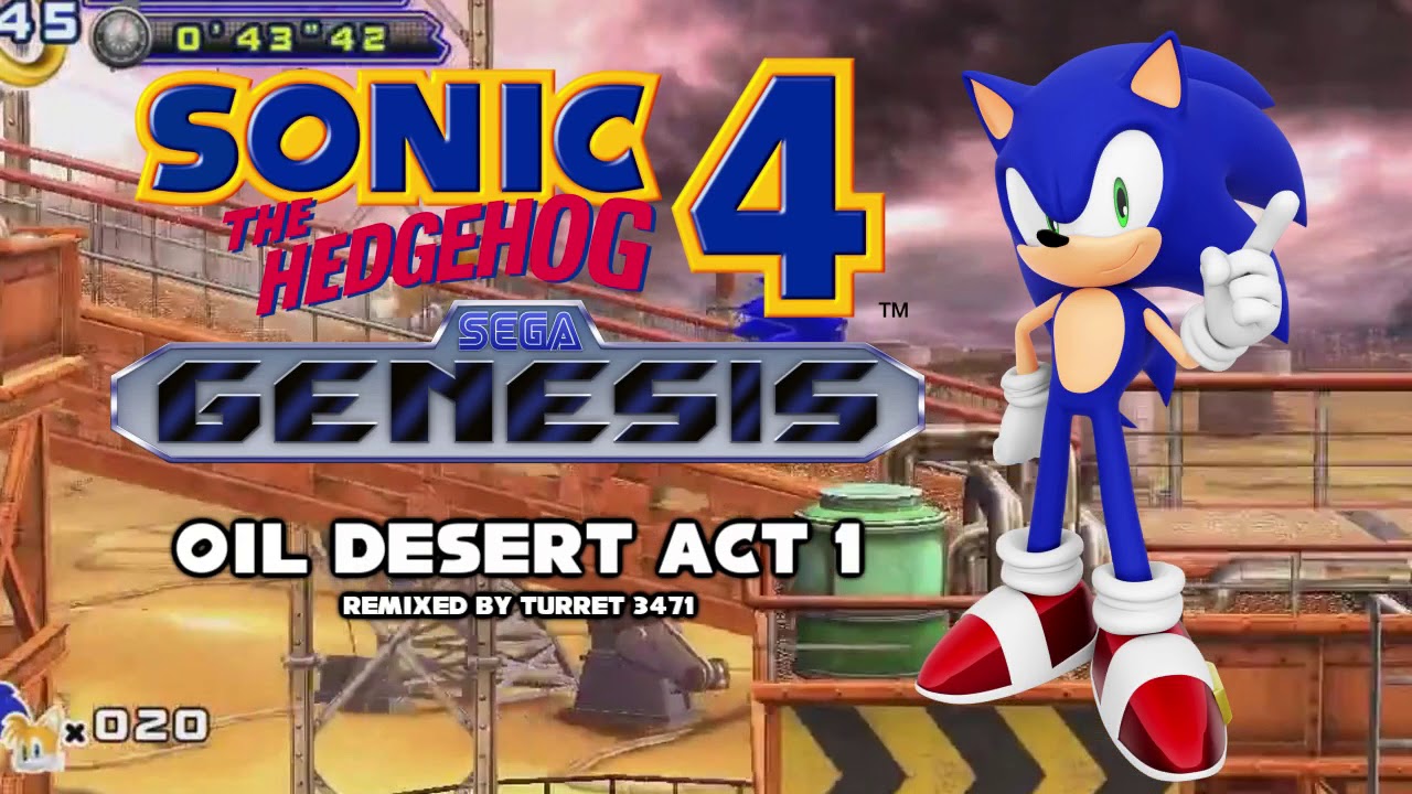 Oil Desert Act 1 - Sonic 4 Genesis (2018 Edition)