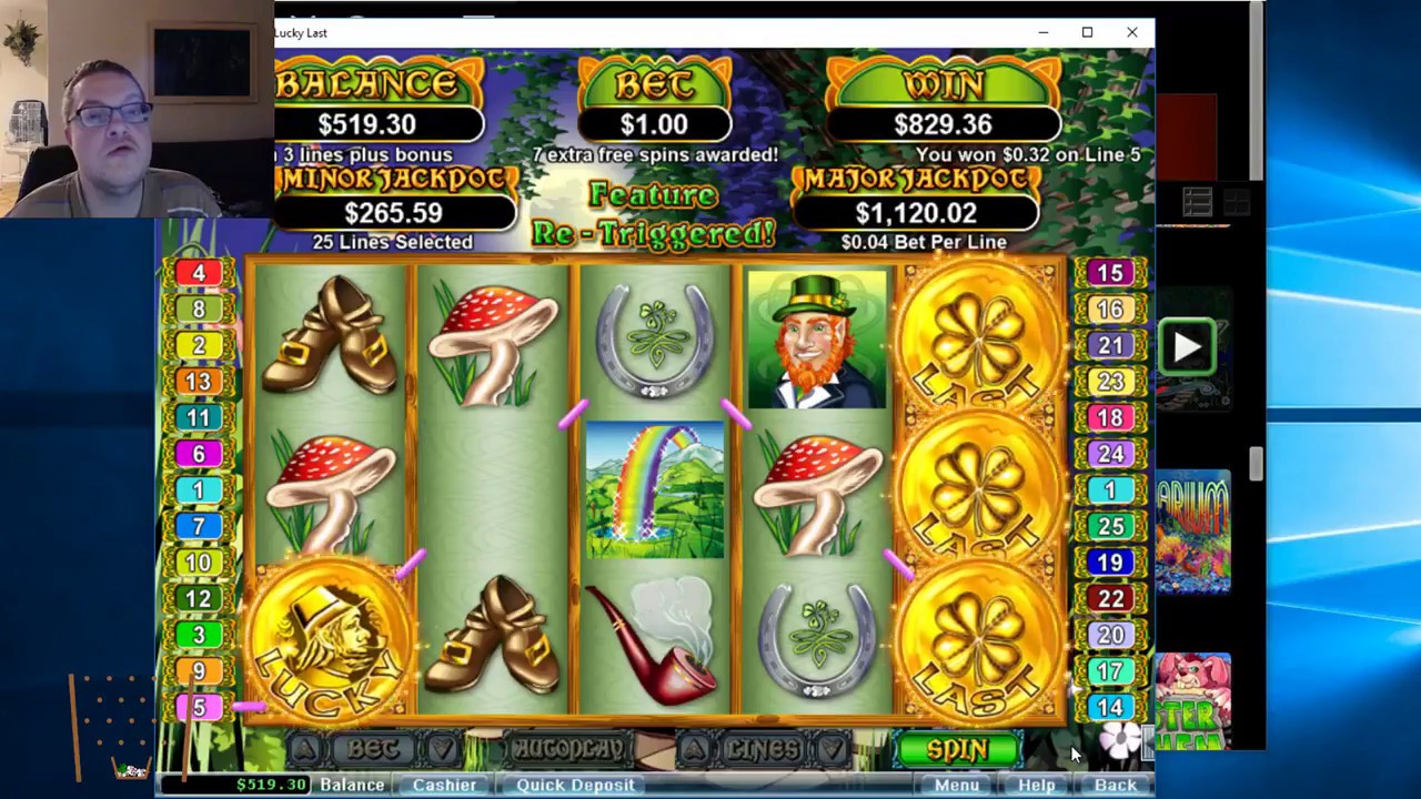 Lucky Last - Real Time Gaming - MEGA WIN!