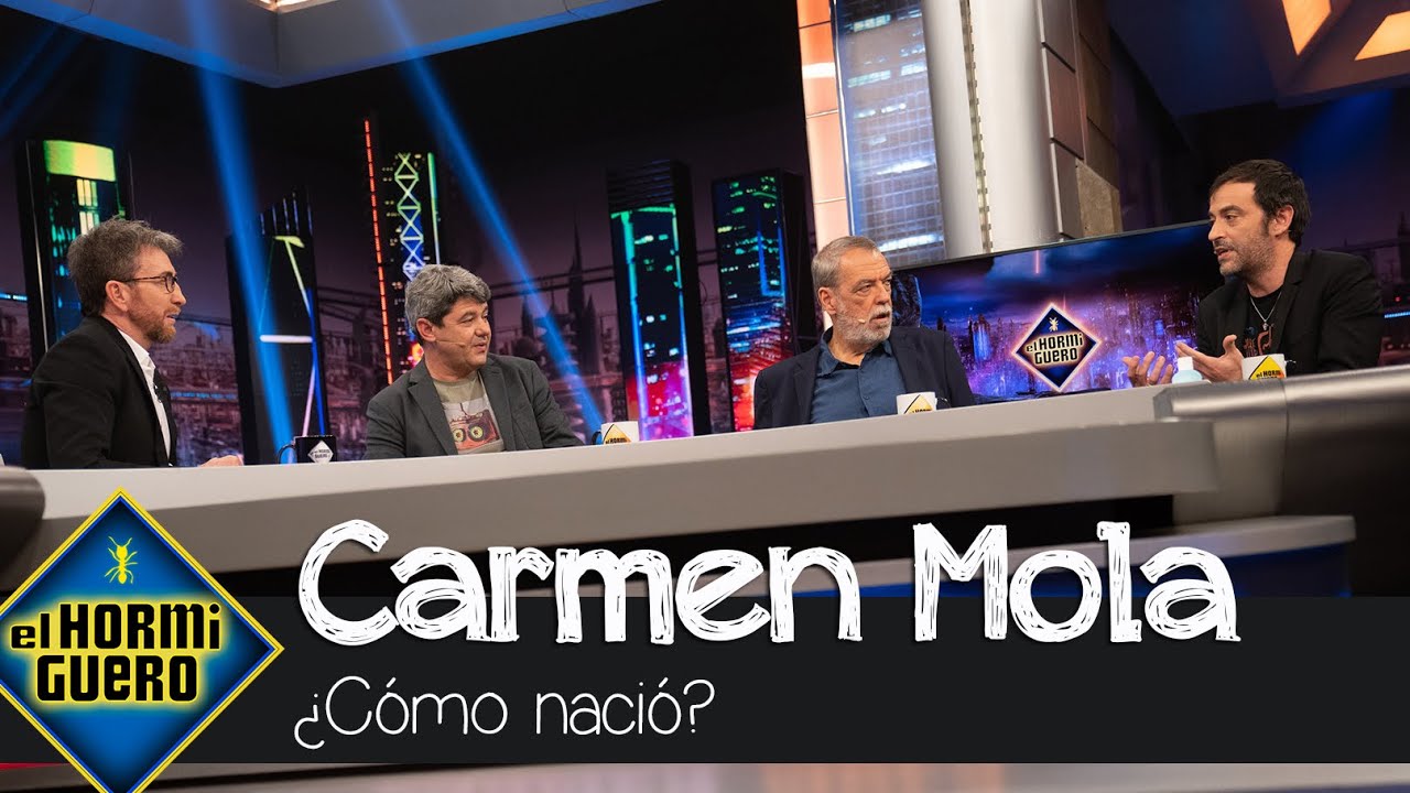 ¿Cómo nació Carmen Mola? Jorge Díaz, Agustín Martínez y Antonio Mercero lo revelan - El Hormiguero