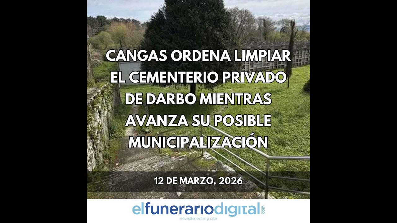 Cangas ordena limpiar el cementerio privado de Darbo mientras avanza su posible