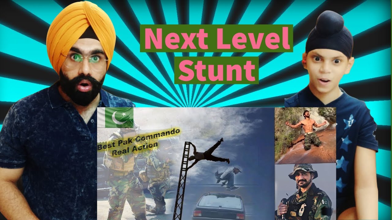 Indian Reaction On  SSG Commando  Impressive reality Action By Mazhar khan