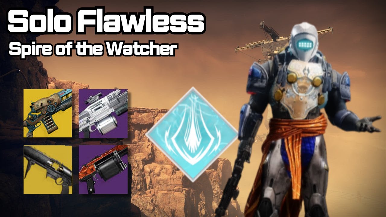 Solo Flawless Spire of the Watcher (Power -10) Arc Titan - [Destiny 2 Edge of Fate]