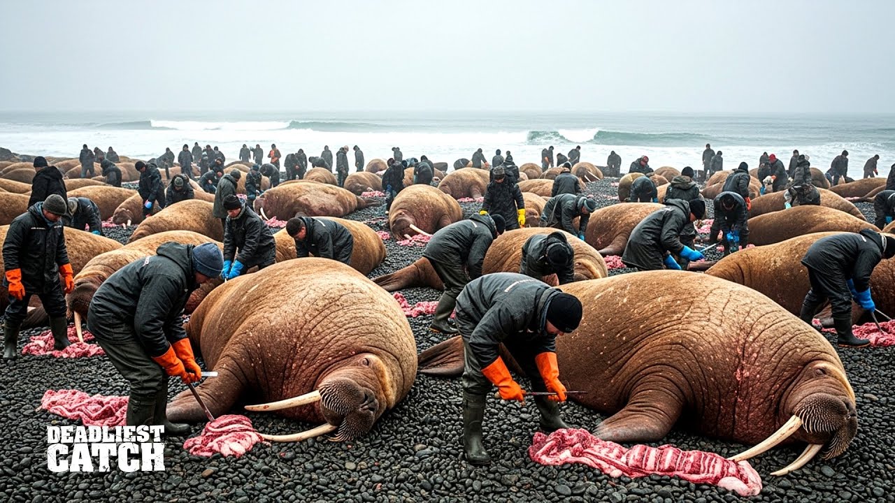 Butchering a $15,000 Walrus to Feed an Entire Arctic Town &mdash; Why Do They Still Hunt So Many?