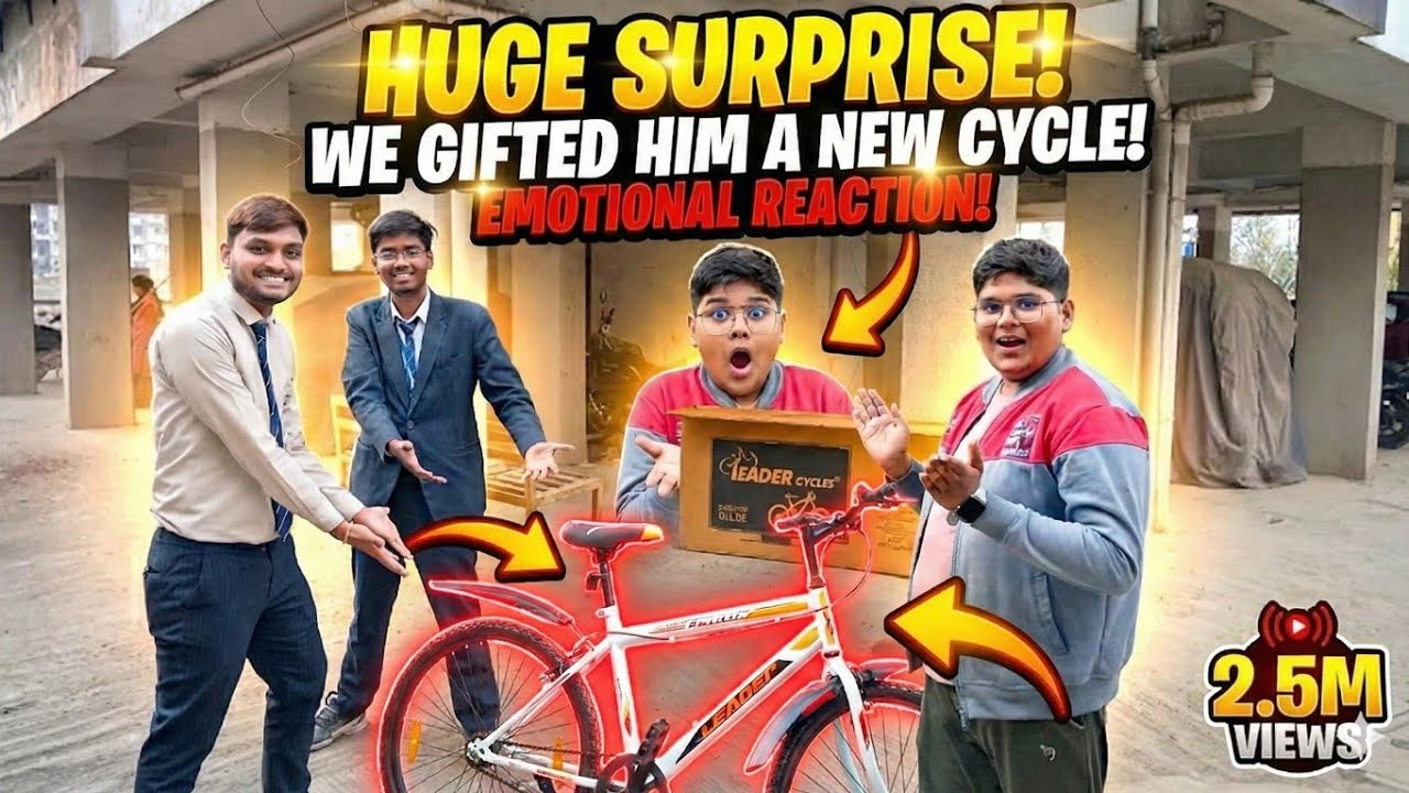 Surprise Gift 🎁 | Friend Ko Brand New Cycle Gift Kar Di 😱 | Unboxing + Assembly Masti 🚲 |vlog53|