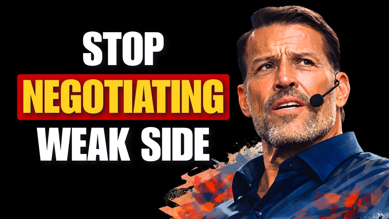 Stop Negotiating With Your Weak Side | Tony Robbins Motivation