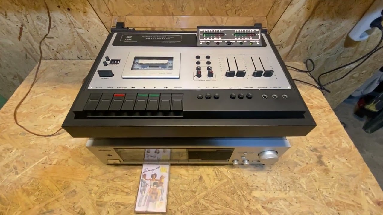Magnetofon Deck Dual c 939