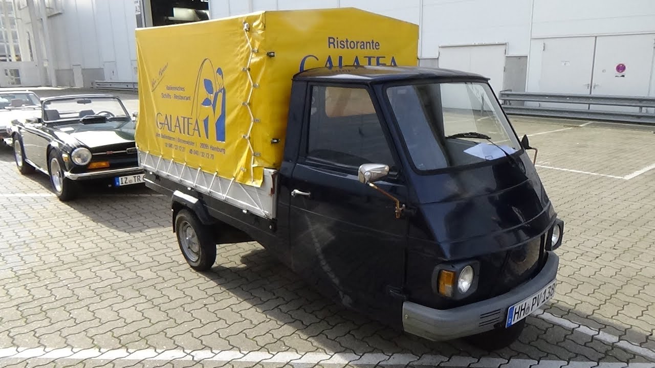 1990 Piaggio Ape Pritsche - Hamburg Motor Classics 2017