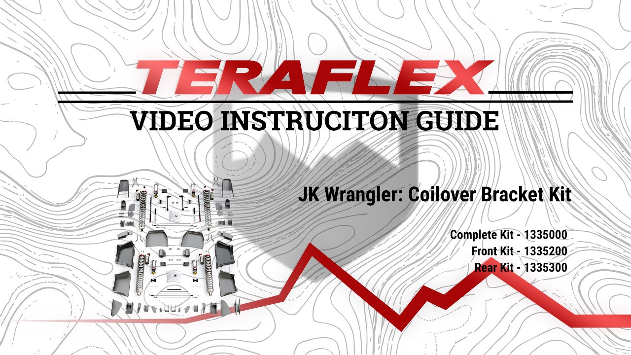 Установка койловерной подвески JK Alpine RT | TeraFlex