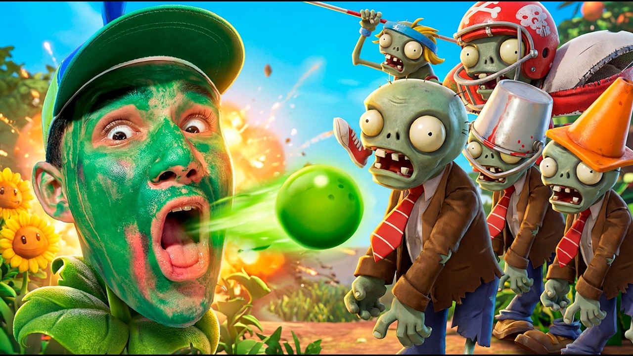 SOY UNA PLANTITA Y LOS ZOMBIES MALOS 🧟‍♂️ | EL NACHETO
