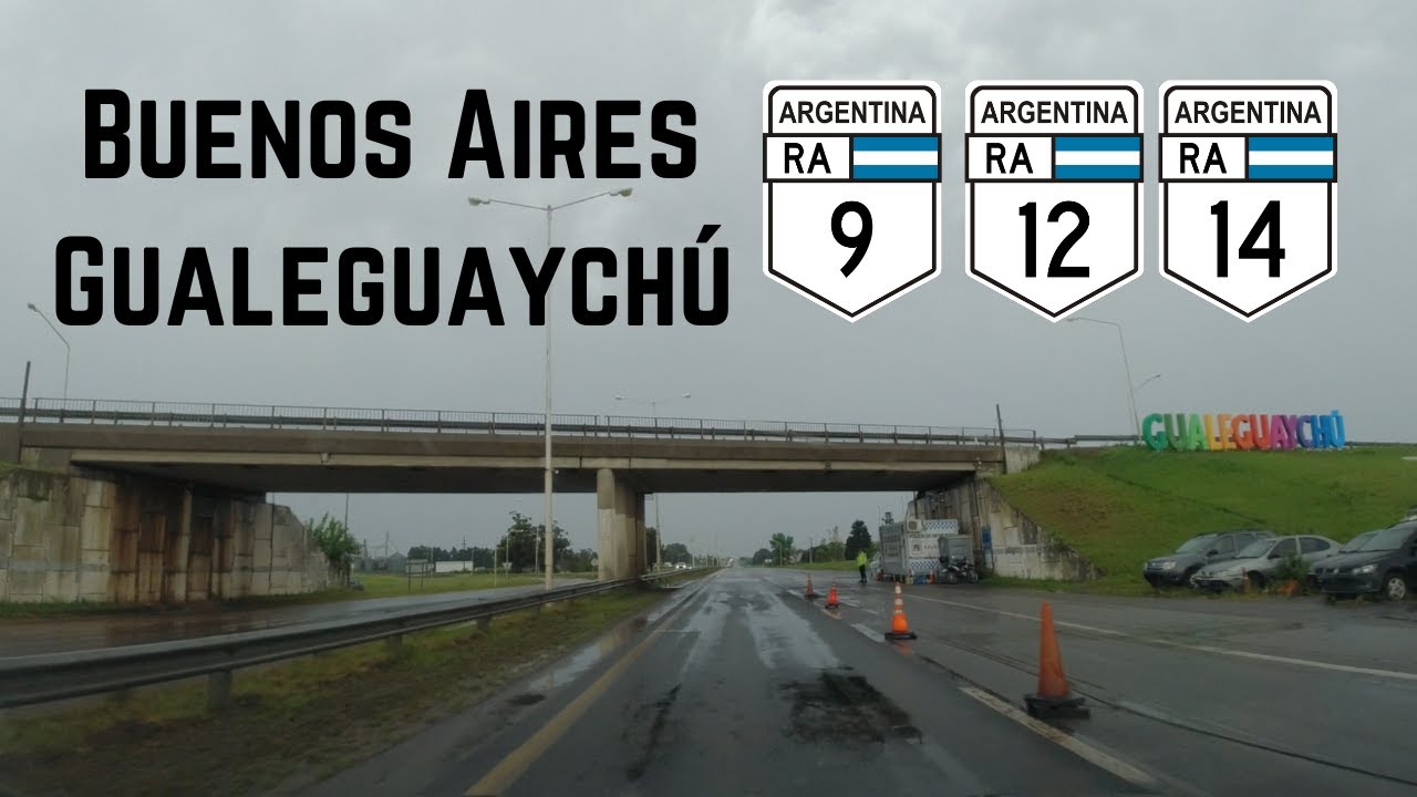 Scenic Drive: From BUENOS AIRES to GUALEGUAYCHÚ 🚗🌿