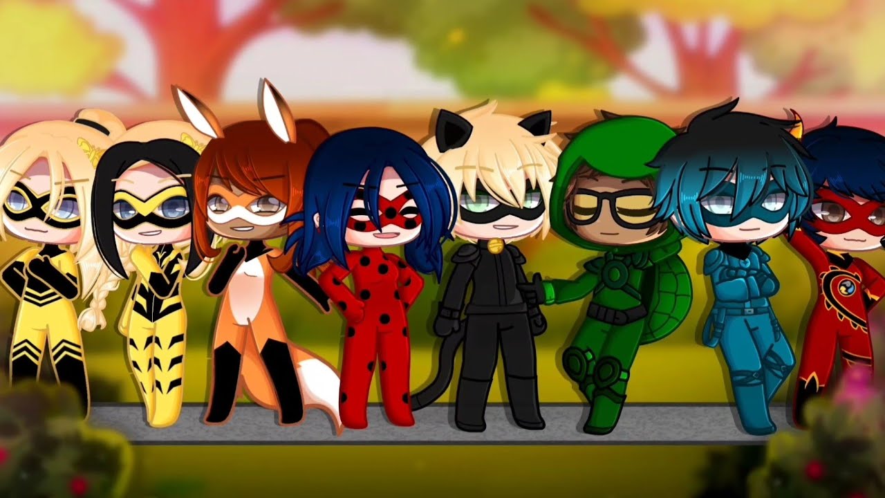 The greatest heroes... | Miraculous Ladybug「 Gacha Club 」