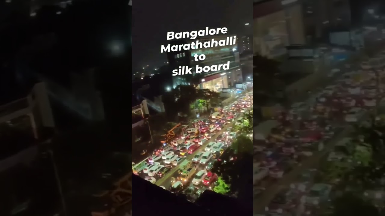 Bangalore traffic | Silk Board traffic | 