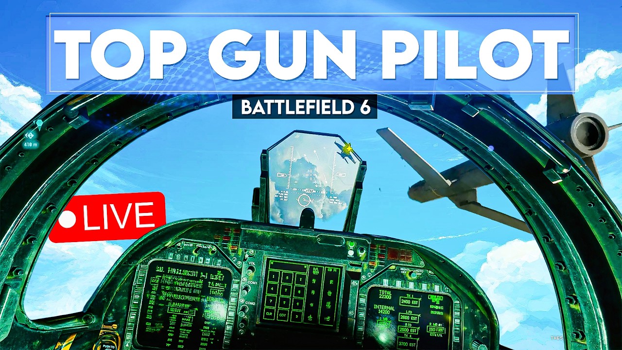 How A TOP GUN Pilot Flies the NEW Battlefield 6 Jets!