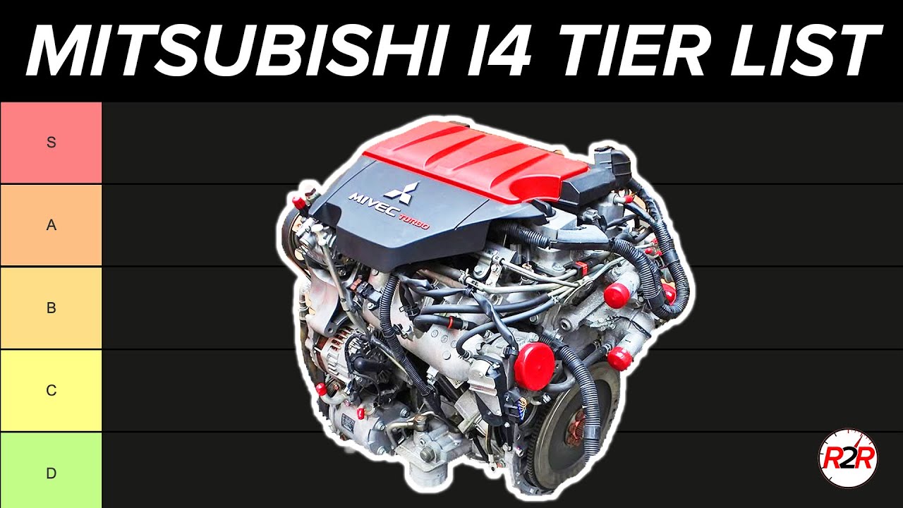 The ULTIMATE Mitsubishi I4 Engine Tier List