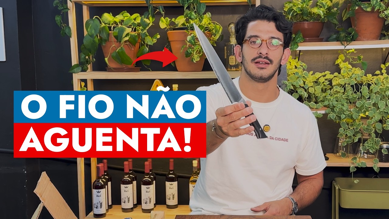 PORQUÊ AS SUAS FACAS FICAM CEGAS RÁPIDO?