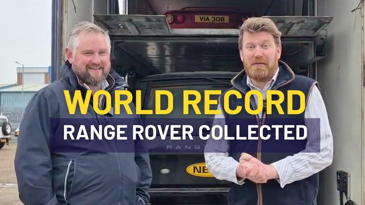World Record Sale, Low-mileage Range Rover & Ferrari's collected. Where are they going? #classiccars