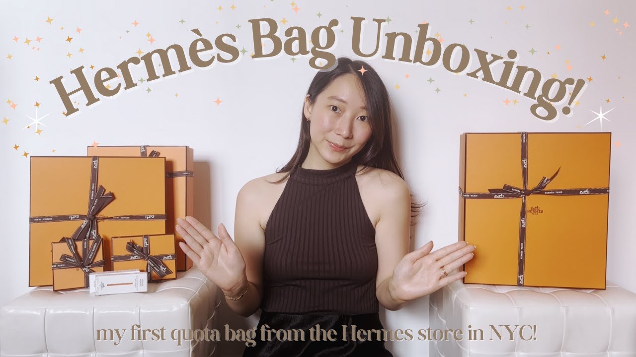 Распаковка моей первой сумки Hermes Quata! Биркин или Келли?! 👜✨