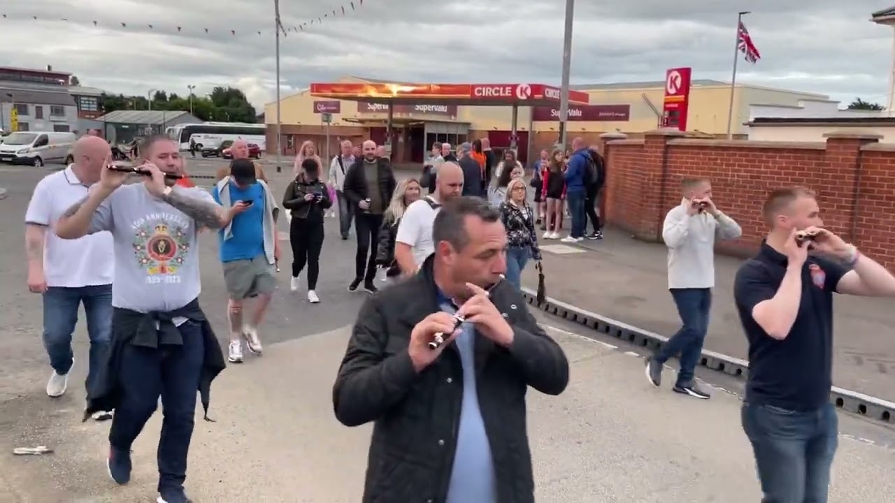 Armadale Flute Band - Mourneview Bonfire parade
