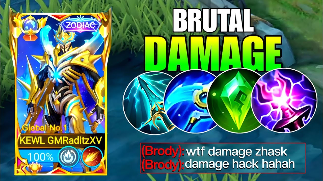 GLOBAL ZHASK ЛУЧШИЙ СБОРКА BRUTAL DAMAGE HACK 2025 ГОДА!!😱 (ОБЯЗАТЕЛЬНО ПОПРОБУЙТЕ) - Mobile Legends