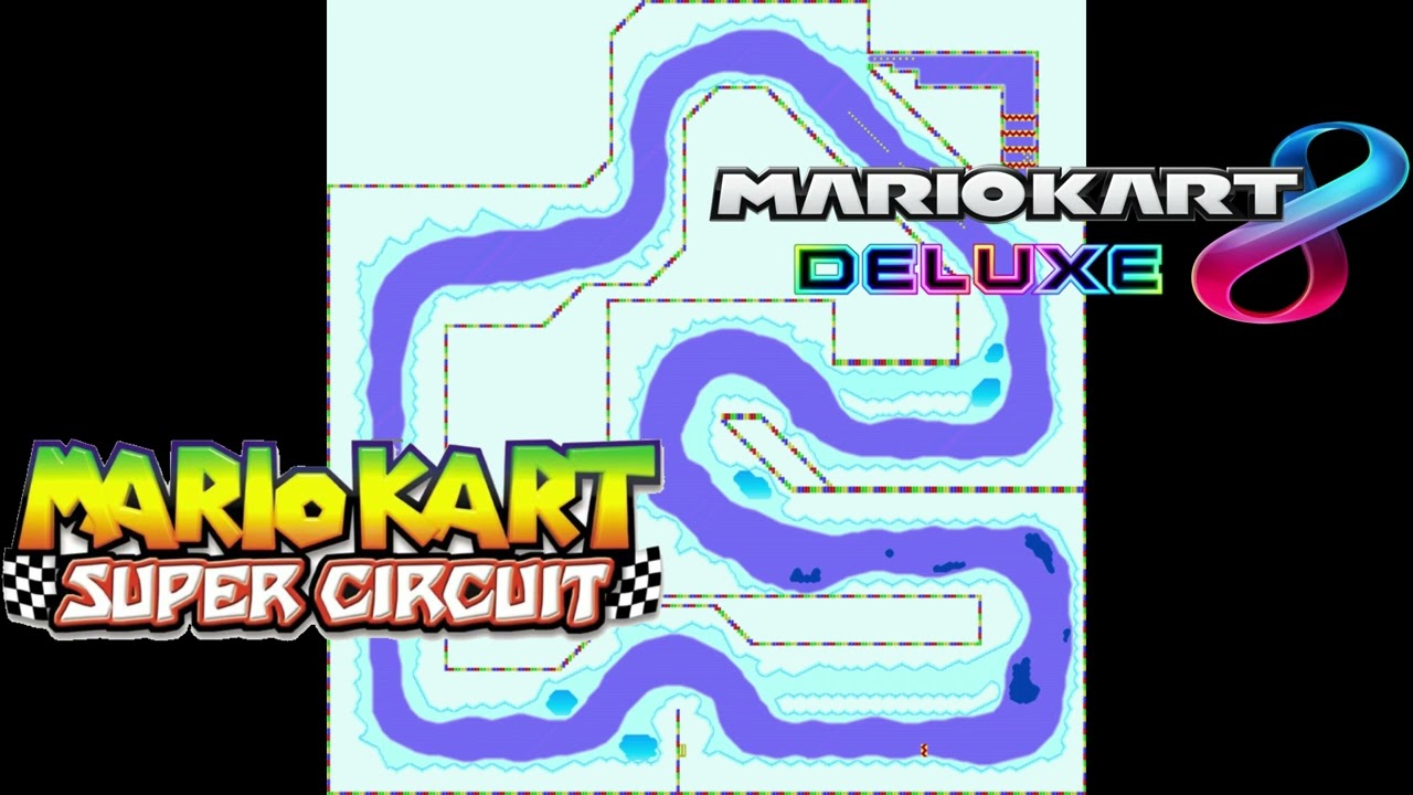 GBA Snow Land Mashup EXTENDED Mario Kart 8