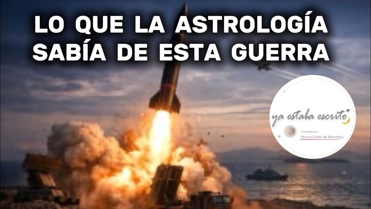 LA ASTROLOGIA SABÍA DE ESTA GUERRA #astrologia #guerra #2026 