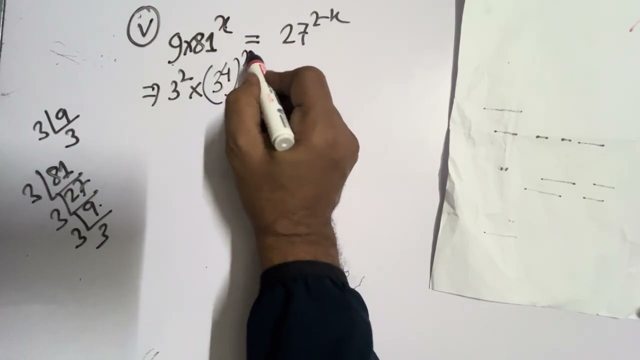 সমাধান করি । সূচকের অঙ্ক। class 9 | Page 28 |WBBSE