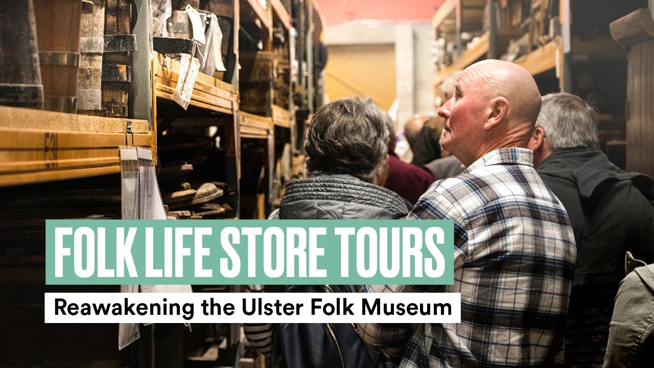 Touring the Folk Life Stores at the Ulster Folk Museum