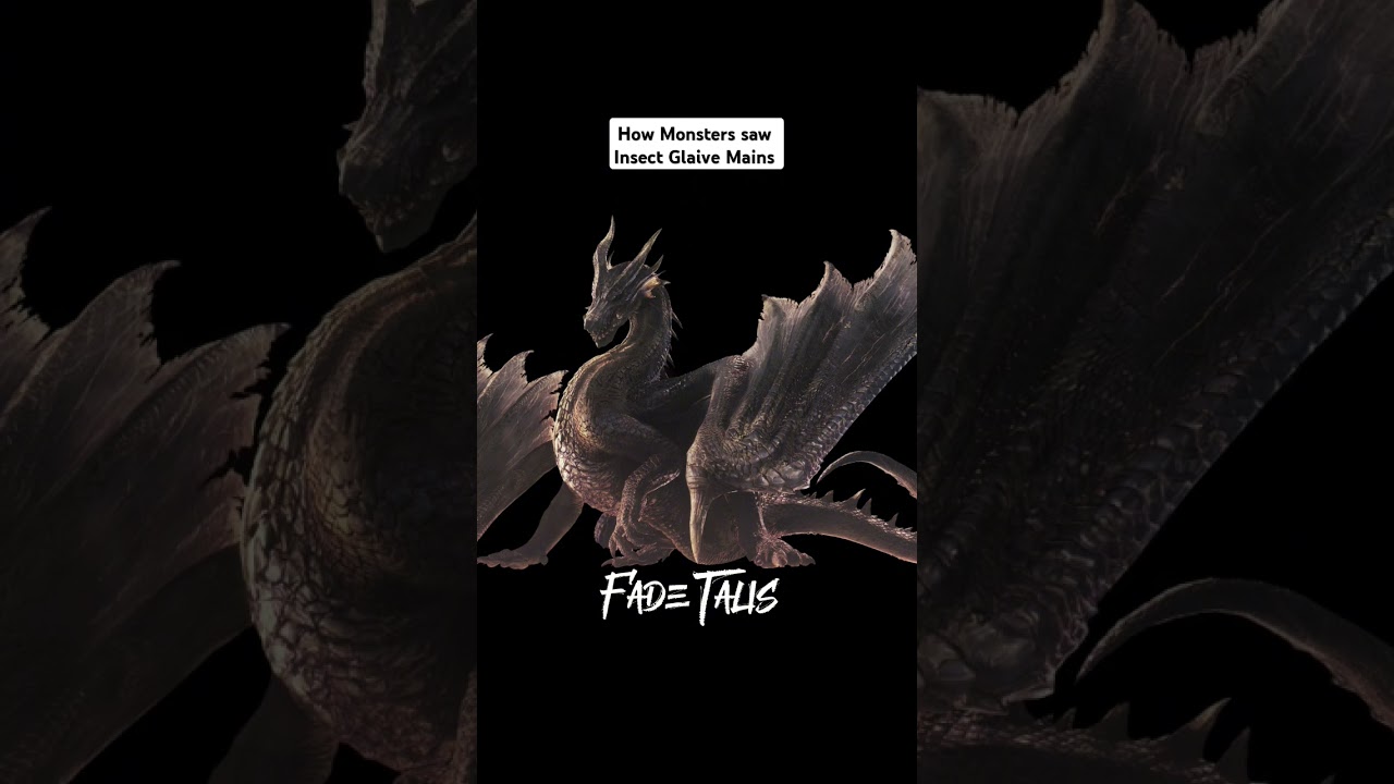 How Monsters saw Insect Glaive Mains#mhw #mhwi #monsterhunterwilds #monsterhunterworld #mhrise
