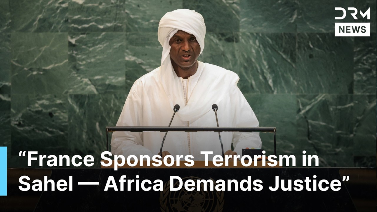 Niger PM Lamin Zeine UN Speech: “France Sponsors Terrorism in Sahel — Africa Demands Justice” | AQ1B