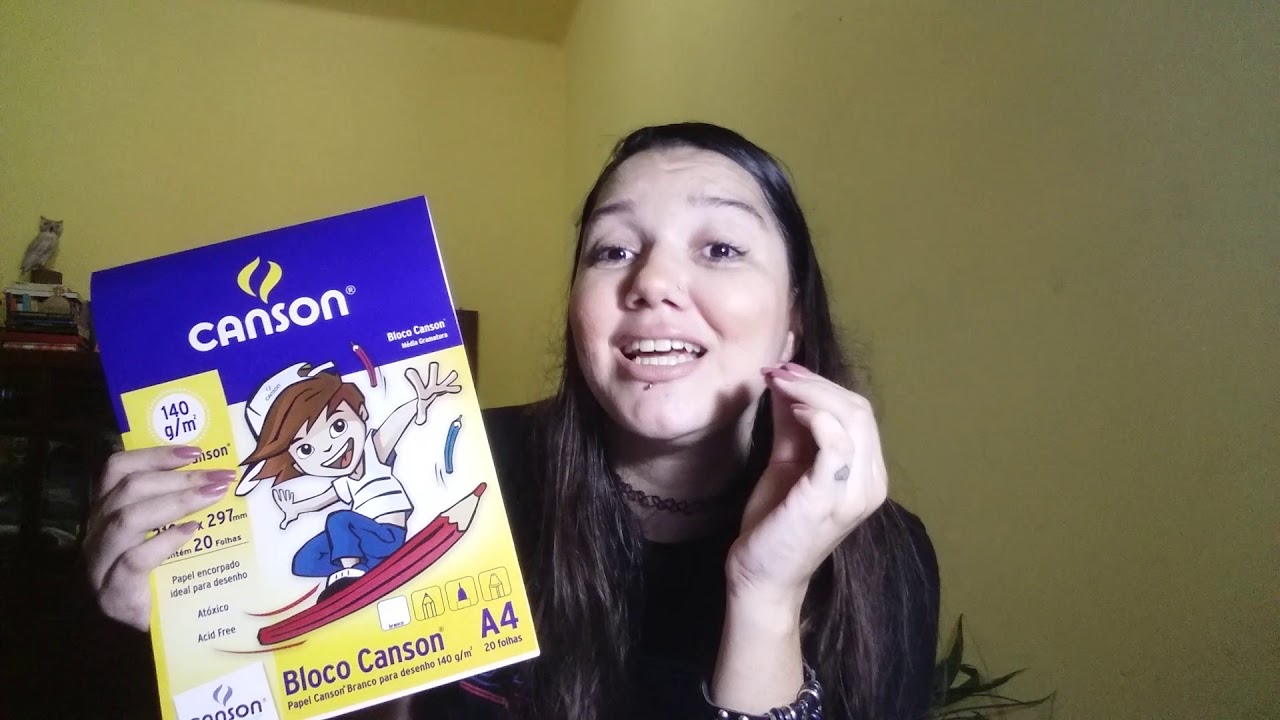 TIPOS DE PAPEL E GRAMATURA #desenho #aquarela #canson #desenhistainiciante