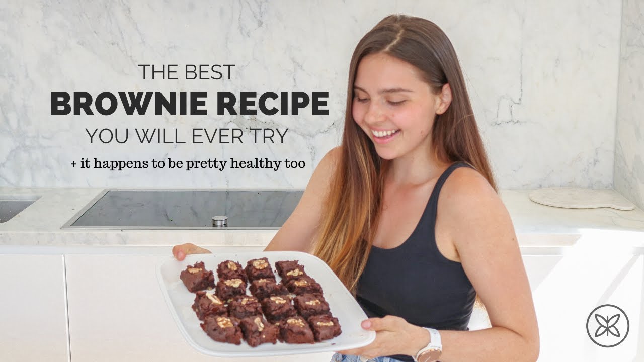 THE BEST BROWNIE RECIPE EVER with SECRET INGREDIENTS! // DAIRY FREE
