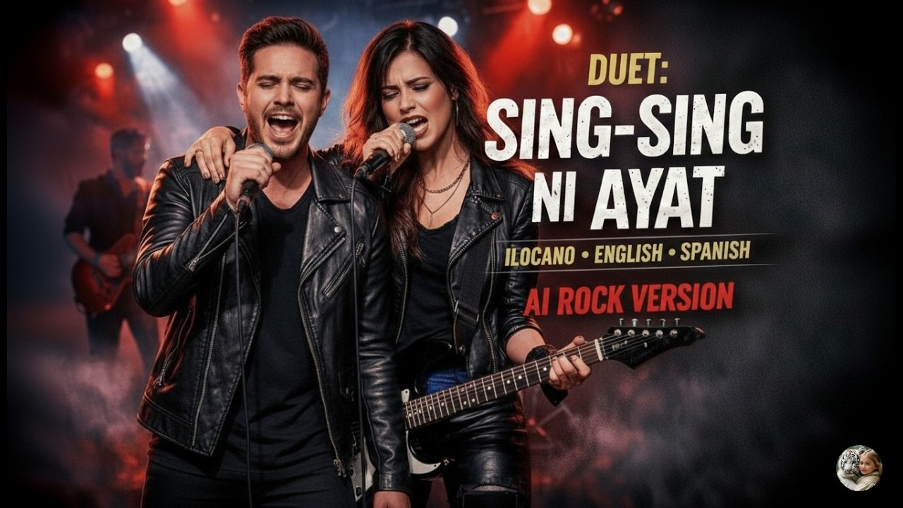 Singsing Ni Ayat 💍🎸 | Rock Ballad Duet | Ilocano–English–Spanish #DuetSong #rockballad