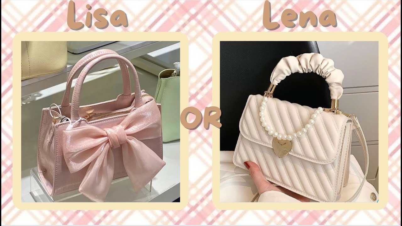 Lisa or Lena (accessories, clothes, fashion, food, rooms edition)