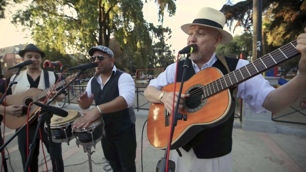 Cuba ilé trio en Plaza Yungay - Yo si, tu no