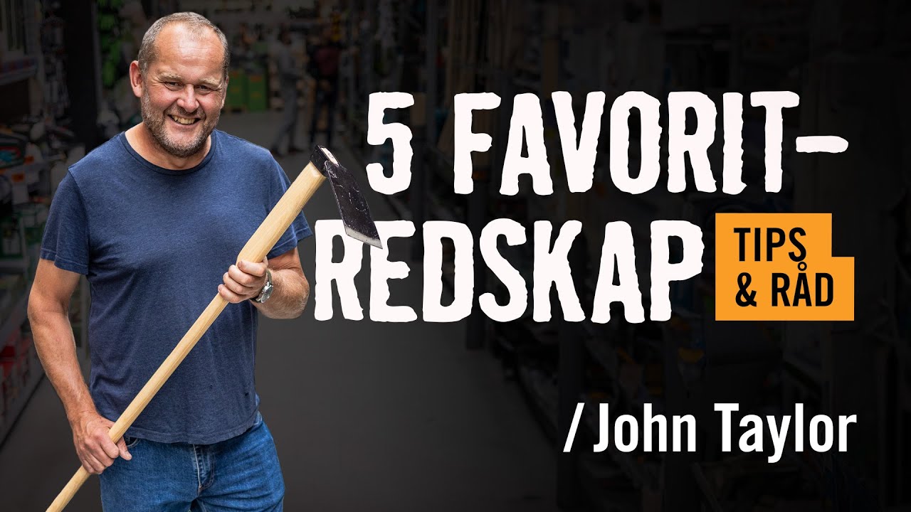 5 favoritredskap f&ouml;r tr&auml;dg&aring;rden /John Taylor | Tips & r&aring;d [HORNBACH]