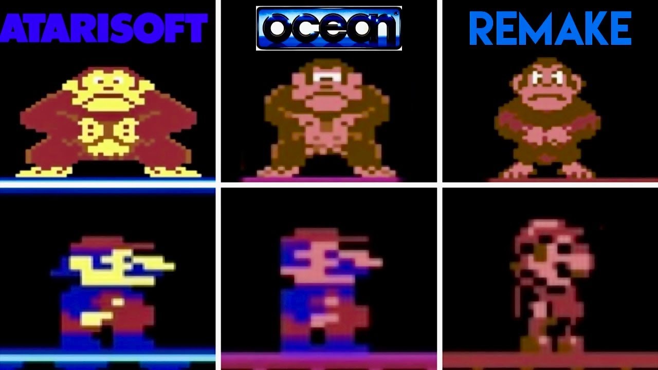 🦍Donkey Kong🦍 C64 Ports|Atarisoft Vs Ocean Vs Remake|Which is Best?