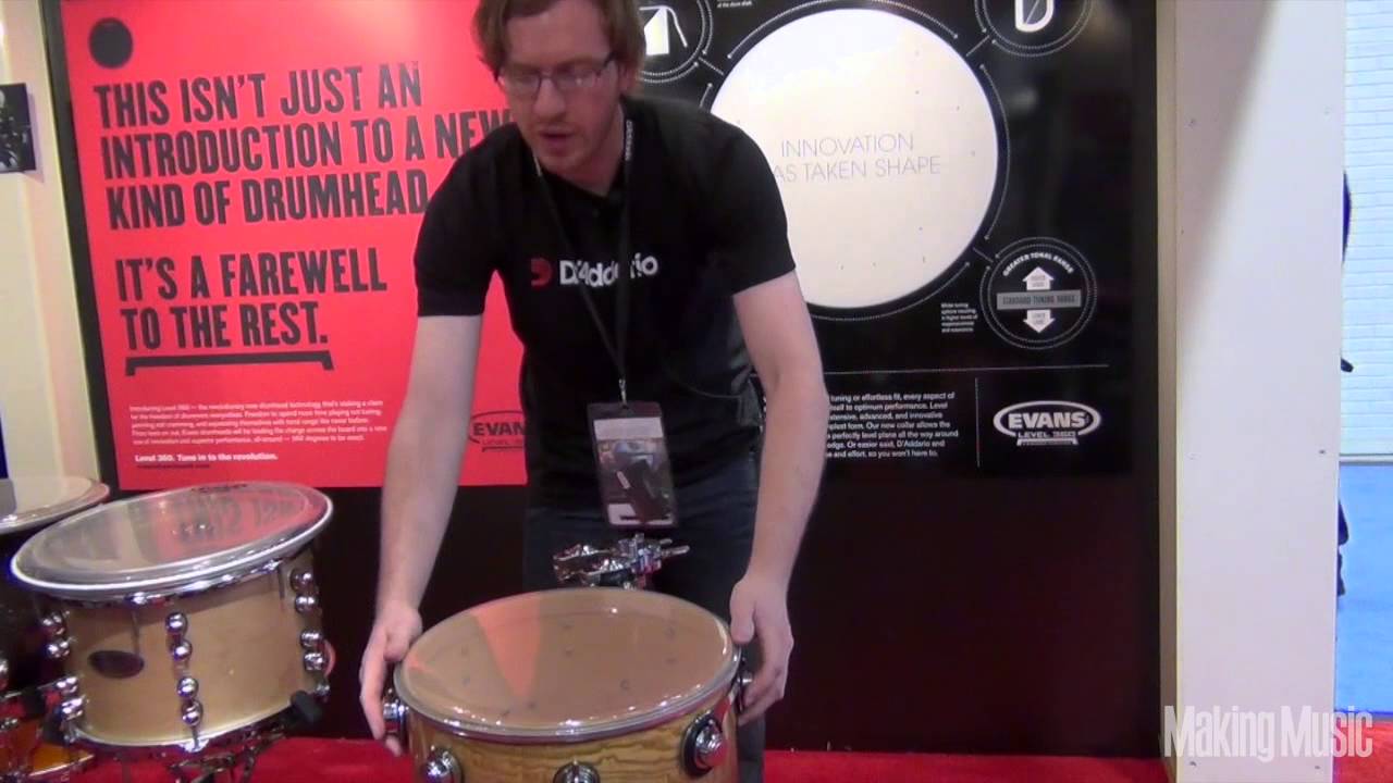 Evans Level 360 Drumheads Description