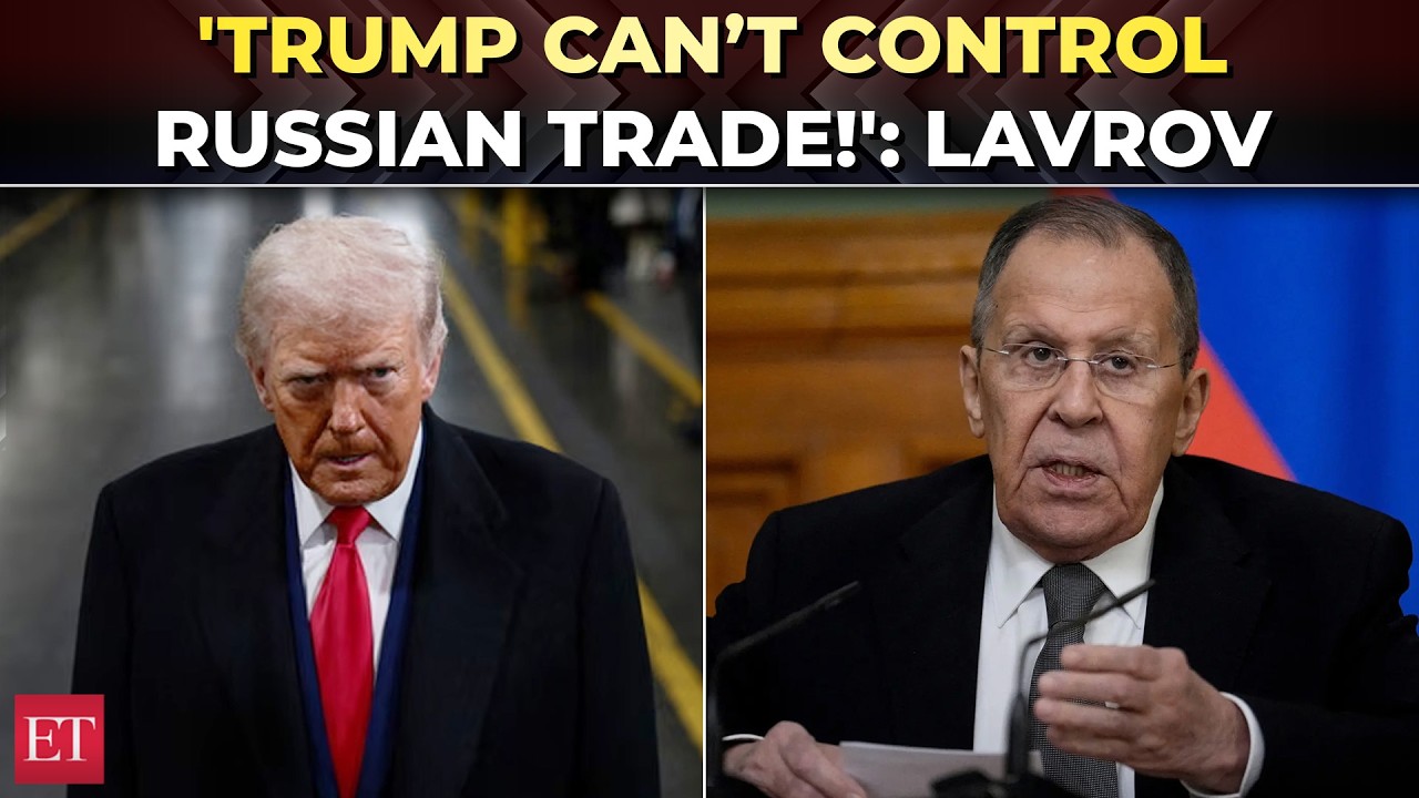 'America is losing!': Putin's aide Lavrov stuns Trump with message on sanctions, global power shift