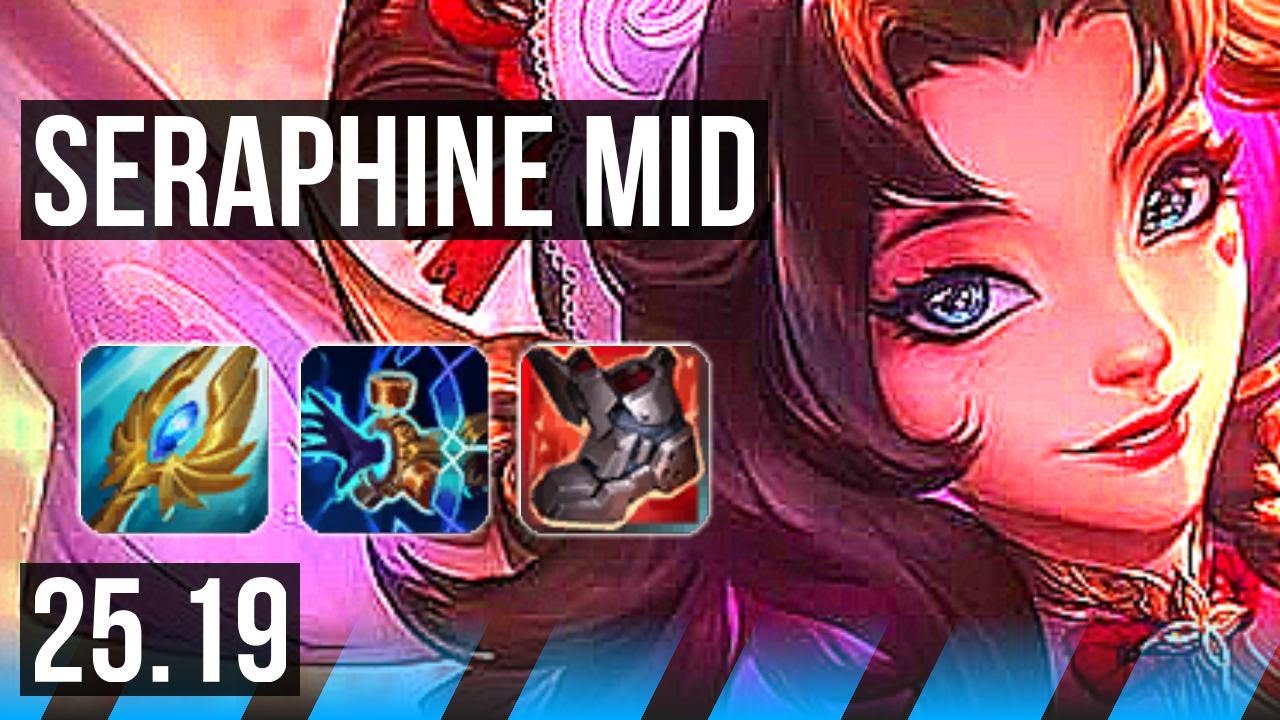 SERAPHINE vs PYKE (MID) | 5/1/6 | NA Grandmaster | 25.19