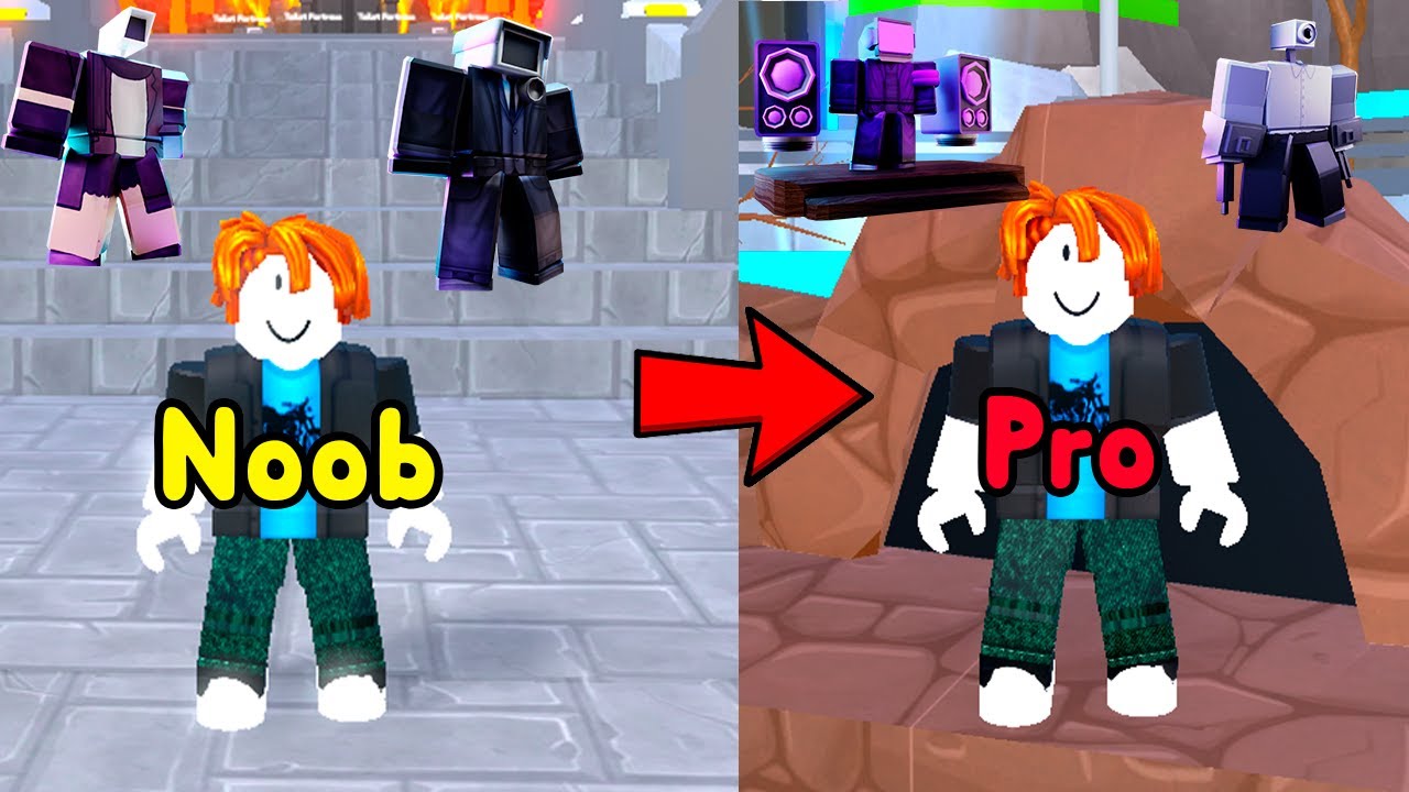 Noob To Pro In Toilet Tower Defense Roblox Pt 2!