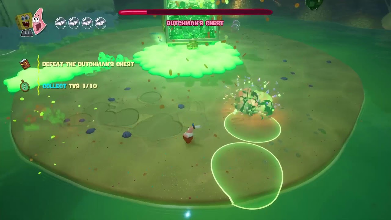 SpongeBob Titans of the tide playthrough