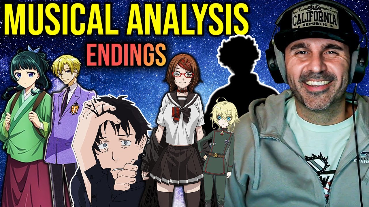 MUSIC DIRECTOR REACTS | Music Analysis - Multi Anime Endings (2)